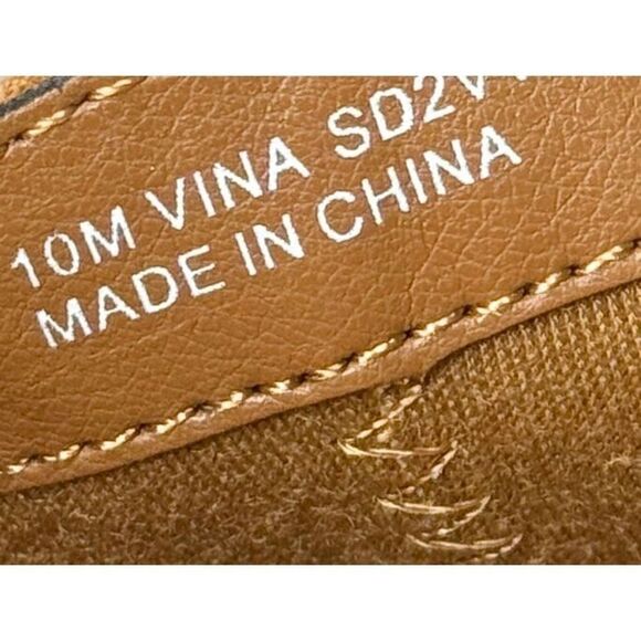 Splendid Clogs Vina Platform Size 10 Tan Suede Leather Slip On Shoes NEW - Picture 9 of 12